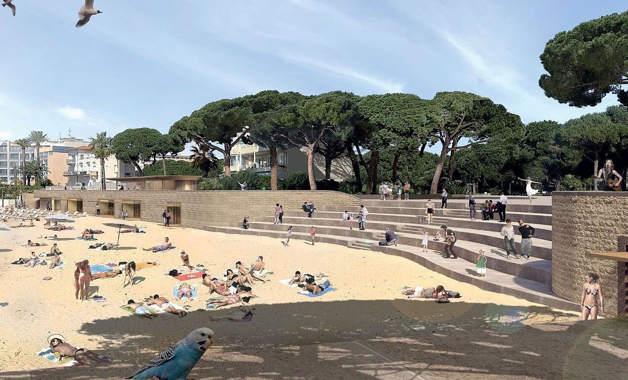 Plage de Juan-les-Pins