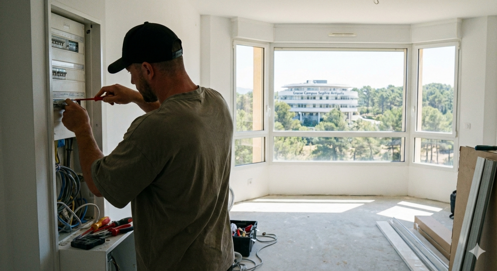 electricien sophia antipolis